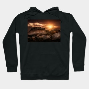 Dog Rocks Sunset Hoodie